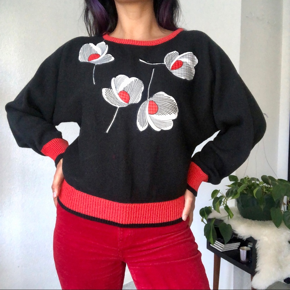 Vintage batwing sweater